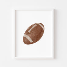 Load image into Gallery viewer, watercolor American football individual art print (Choose your print) 07-296