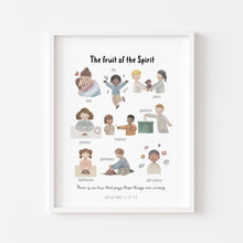 Load image into Gallery viewer, Fruit of the spirit art print 07-179