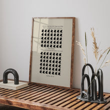 Load image into Gallery viewer, Black seventy seven time Matthew 18:21-22 art print