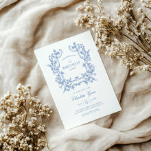Load image into Gallery viewer, 0310 toile de jouy birthday invitation 2