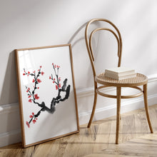 Load image into Gallery viewer, Korean Traditional tree line drawing art print 12-64