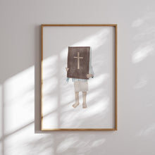 Load image into Gallery viewer, Blue boys Christian kids bible verse set of 6 gallery art prints 07-24701