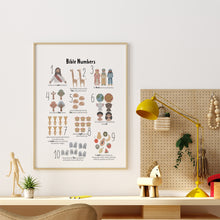 Load image into Gallery viewer, Bible numbers art print 07-174