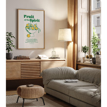 Load image into Gallery viewer, Green yellow the fruit of the spirit art print