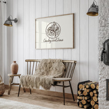 Load image into Gallery viewer, Cowboy Jesus art print