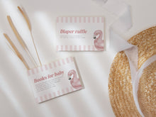 Load image into Gallery viewer, Editable Flamingo baby shower party mini set 2013