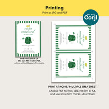 Load image into Gallery viewer, 0311 green golf masters birthday invitation1