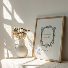 Load image into Gallery viewer, Vintage James 1:17 art print