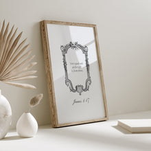 Load image into Gallery viewer, Vintage James 1:17 art print
