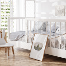 Load image into Gallery viewer, Watercolor Marine Corps Officer Hat Art Print 07-256