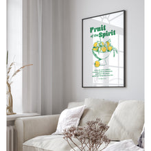 Load image into Gallery viewer, Green yellow the fruit of the spirit art print