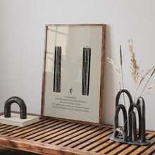 Load image into Gallery viewer, Moses parts the red sea, Crossing the red sea, exodus 14 art print