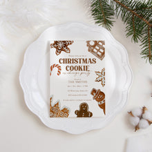 Load image into Gallery viewer, 2033 Christmas Cookie Exchange Invite, Kids Christmas Baking Party, Winter Holiday Digital download