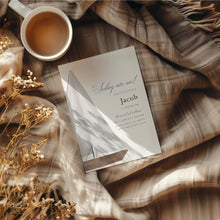 Load image into Gallery viewer, 0307 sailboat birthday invitation