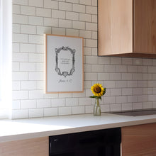 Load image into Gallery viewer, Vintage James 1:17 art print