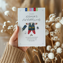 Load image into Gallery viewer, Editable Korean First birthday boy party template 0301