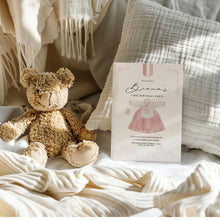 Load image into Gallery viewer, 0303 Pink Korean hanbok Doljanchi invitation