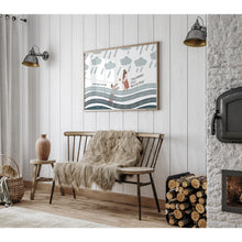 Load image into Gallery viewer, Matthew 14:22-23 art print 07-24404