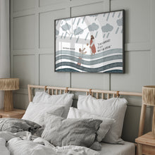 Load image into Gallery viewer, Matthew 14:22-23 art print 07-24404