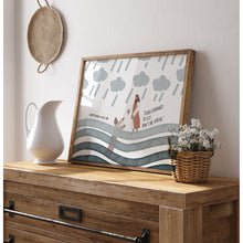 Load image into Gallery viewer, Matthew 14:22-23 art print 07-24404