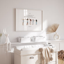 Load image into Gallery viewer, Mark 10, Let the little children come to me art print