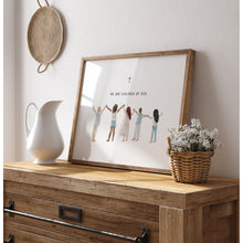 Load image into Gallery viewer, Watercolor we are children of God art print 07-259