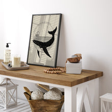 Load image into Gallery viewer, Jonah Whale art print
