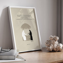 Load image into Gallery viewer, Woman at the well, spring of water, Samaritan woman art print