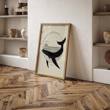 Load image into Gallery viewer, Jonah Whale art print