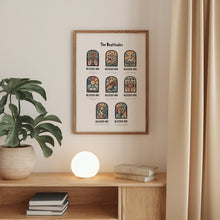 Load image into Gallery viewer, Watercolor boho The Beatitudes art print 07-344