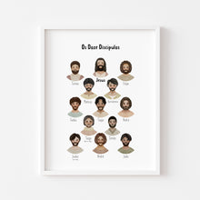 Load image into Gallery viewer, The Twelve Disciples art print in Portuguese 07-23602