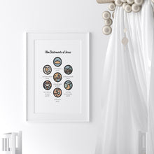 Load image into Gallery viewer, I am statement Jesus art print 07-223
