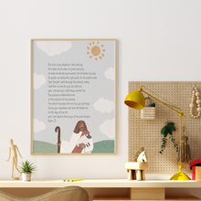 Load image into Gallery viewer, Jesus Psalm 23 illustration art print 07-245