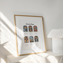 Load image into Gallery viewer, The lord prayer art print 07-224