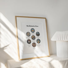 Load image into Gallery viewer, I am statement Jesus art print 07-223