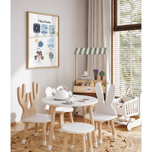 Load image into Gallery viewer, Watercolor 7 days creation art print 07-130