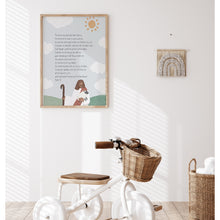 Load image into Gallery viewer, Jesus Psalm 23 illustration art print 07-245