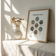 Load image into Gallery viewer, I am statement Jesus art print 07-223