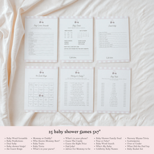 Load image into Gallery viewer, Pink Corjl Editable Golf cart Baby Shower bundle 0208