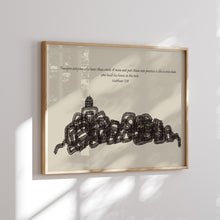 Load image into Gallery viewer, Built your house on the rock, Matthew 7:24 art print