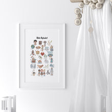 Load image into Gallery viewer, Bible alphabet art print 07-174