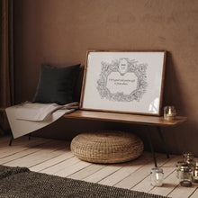 Load image into Gallery viewer, Vintage Aesthetic James 1:17 art print