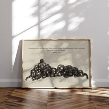 Load image into Gallery viewer, Built your house on the rock, Matthew 7:24 art print