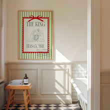 Load image into Gallery viewer, Vintage Christmas Nativity scene art print 13-228