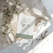 Load image into Gallery viewer, 0312 tennis birthday invitation template