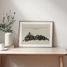 Load image into Gallery viewer, Built your house on the rock, Matthew 7:24 art print