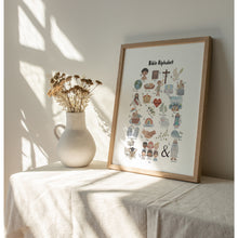 Load image into Gallery viewer, Bible alphabet art print 07-174