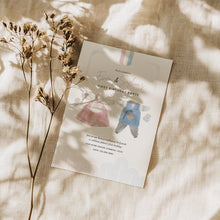 Load image into Gallery viewer, 0304 Korean Twins Hanbok 1st birthday Dol invitation Template