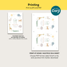 Load image into Gallery viewer, Boho Wild One First Birthday Invitation 0306