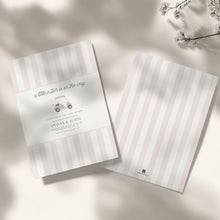 Load image into Gallery viewer, Pink editable golf baby shower invitation template 0208